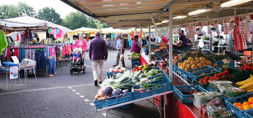 Weekmarkt in Emmeloord